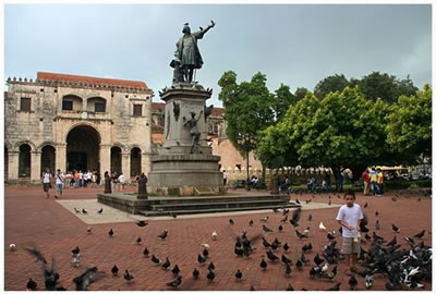 Доминикана Санто Доминго. Памятник Колумбу. Отдых в Санто Доминго от Илиан тур.