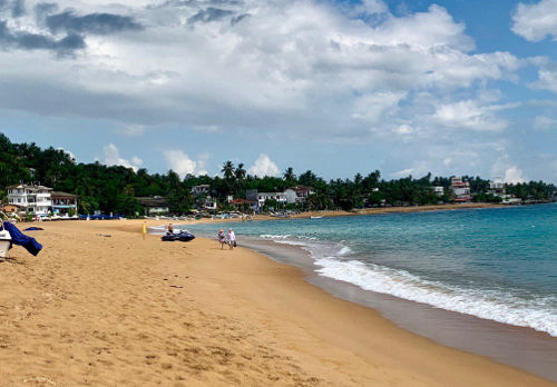 Пляж Унаватуна Шри-Ланка  - отдых в Унаватуне