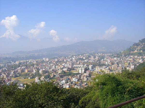 Непал. Вид на Катманду. Илиан тур.